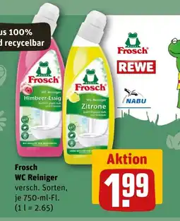 REWE DE Frosch WC Reiniger tilbud