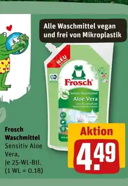 REWE DE Frosch Waschmittel tilbud