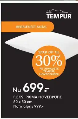 SENG PRIMA HOVEDPUDE., DKK 699 tilbud