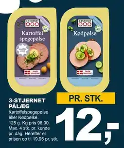 Let-Køb 3-STJERNET PÅLÆG, DKK 12 tilbud