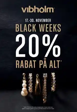 Vibholm 20%. RABAT PÅ ALT vibholm tilbud