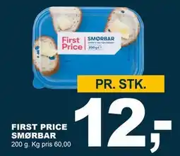 Let-Køb FIRST PRICE SMØRBAR, DKK 12 tilbud