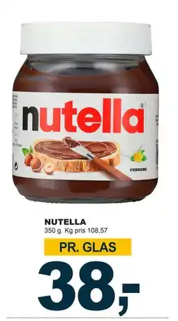 Let-Køb NUTELLA, DKK 38 tilbud