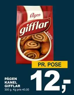 Let-Køb PÅGEN KANEL GIFFLAR, DKK 12 tilbud