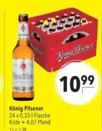 Citti König Pilsener tilbud