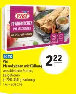 Citti Tk vici pfannkuchen mit füllung tilbud