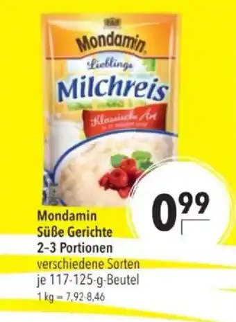 Citti Mondamin Süße Gerichte 2-3 Portionen tilbud