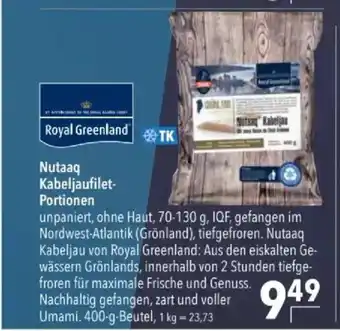Citti Nutaaq kabeljaufilet- portionen tilbud
