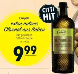 Citti Carapelli extra natives Olivenöl aus Italien tilbud