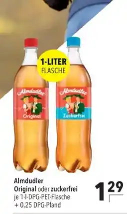 Citti Almdudler Original oder zuckerfrei tilbud