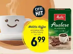 Citti Melitta Kaffee tilbud