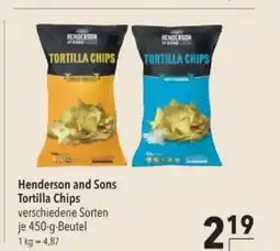Citti Henderson and Sons Tortilla Chips tilbud