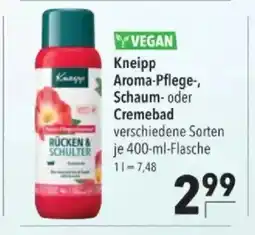 Citti YVEGAN Kneipp Aroma-Pflege-, Schaum- oder Cremebad tilbud