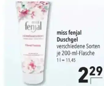 Citti Miss fenjal duschgel tilbud