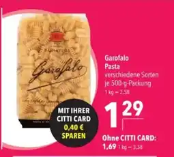 Citti Garofalo Pasta tilbud