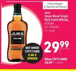 Citti Seven Wood Single Malt Scotch Whisky tilbud