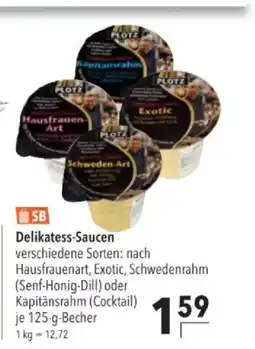 Citti SB Delikatess-Saucen tilbud