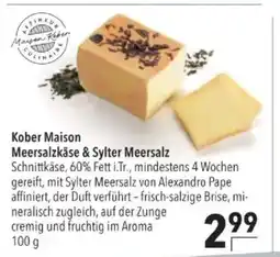 Citti Kober Maison Meersalzkäse & Sylter Meersalz tilbud