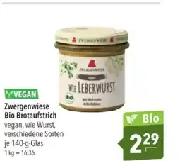 Citti YVEGAN Zwergenwiese Bio Brotaufstrich tilbud