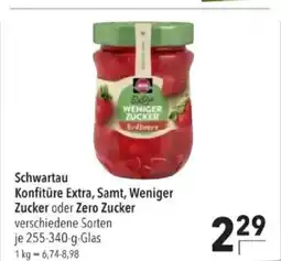 Citti Schwartau Konfitüre Extra, Samt, Weniger Zucker oder Zero Zucker tilbud
