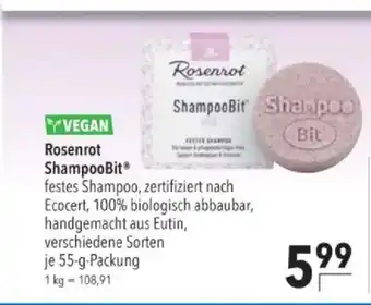 Citti Yvegan rosenrot shampoobit® tilbud