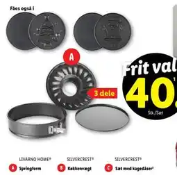 Lidl Springform, DKK 40 tilbud