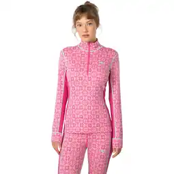 Sport 24 Kari Traa Rose Merinould Half Zip Skiundertrøje Dame tilbud