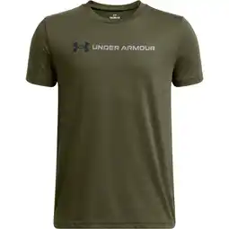 Sport 24 Under Armour Logo Sportstyle Wordmark T-Shirt Børn tilbud