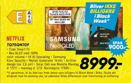 Bilka SAMSUNG TQ75QN70F, DKK 8999 tilbud