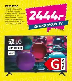 Bilka LG 43UA7300, DKK 2444 tilbud