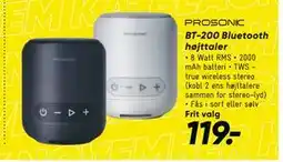 Bilka BT-200 Bluetooth højttaler, DKK 119 tilbud