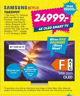Bilka SAMSUNG TQ83S90F, DKK 24999 tilbud
