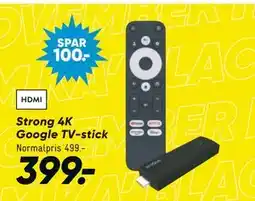 Bilka Strong 4K Google TV-stick, DKK 399 tilbud