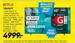 Bilka SAMSUNG TQ65Q7F, DKK 4999 tilbud