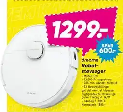 Bilka Robotstøvsuger, DKK 1299 tilbud