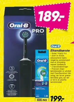 Bilka Eltandbørste tilbud