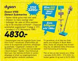 Bilka Dyson V15S Detect Submarine, DKK 4830 tilbud