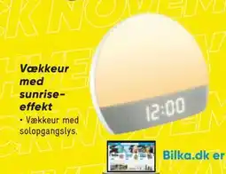 Bilka Vækkeur med sunriseeffekt, DKK 199 tilbud