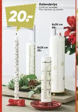 Bilka Kalenderlys tilbud
