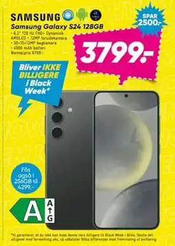 Bilka Samsung Galaxy S24 128GB, DKK 3799 tilbud