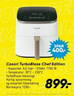 Bilka Cosori TurboBlaze Chef Edition, DKK 899 tilbud