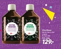 Bilka Vita Biosa, DKK 129 tilbud