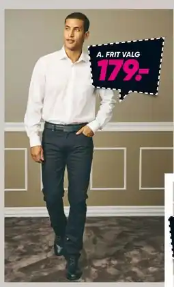 Bilka Luksus skjorte eller jeans, DKK 179 tilbud