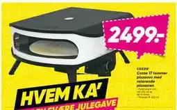 Bilka Cozze 17 tommer pizzaovn med roterende pizzasten, DKK 2499 tilbud