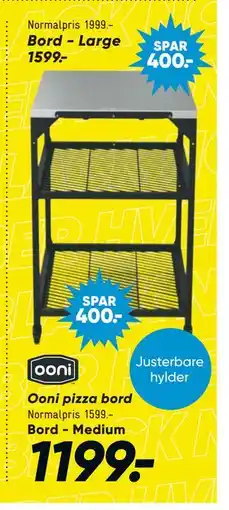 Bilka Ooni pizza bord tilbud