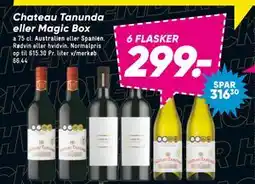 Bilka Chateau Tanunda eller Magic Box, DKK 299 tilbud