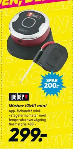 Bilka Weber iGrill mini, DKK 299 tilbud
