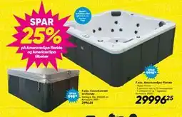 Bilka SPAR 25% på AmericanSpa Florida og AmericanSpa tilbehør tilbud