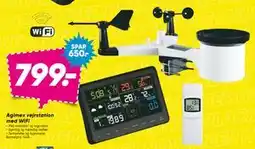 Bilka Agimex vejrstation med WiFi, DKK 799 tilbud