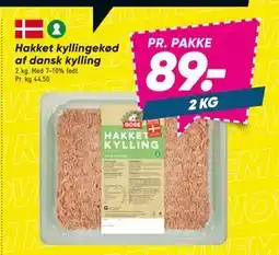 Bilka Hakket kyllingekød af dansk kylling, DKK 89 tilbud